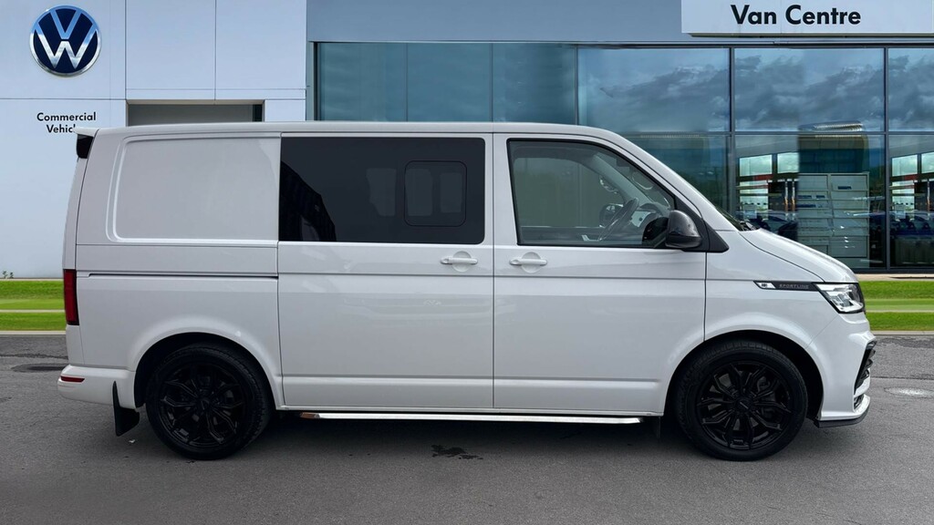 Volkswagen Transporter Sportline Transporter 2.0 Bitdi 204 Sportline Van Dsg White #4