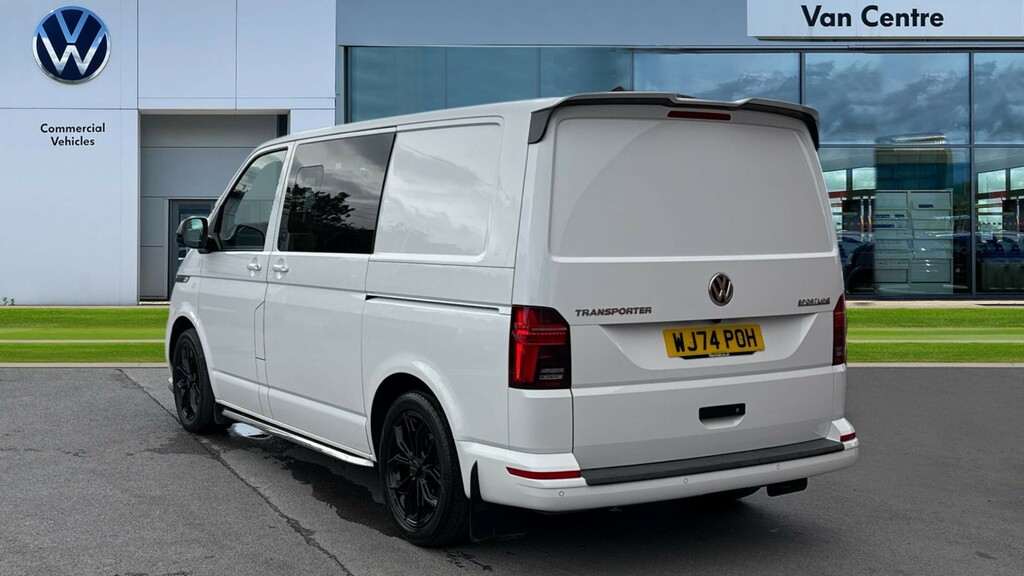 Volkswagen Transporter Sportline Transporter 2.0 Bitdi 204 Sportline Van Dsg White #3