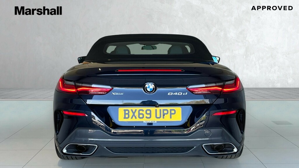 BMW 8 Series 8 Series 840D Xdrive BX69UPP Black #6