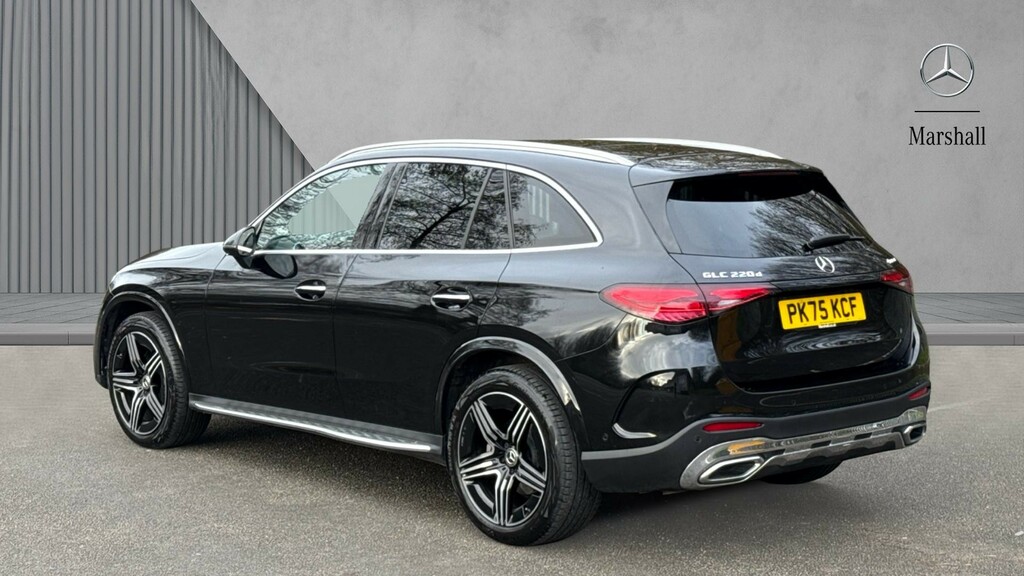 Mercedes-Benz GLC Class Glc 220D 4Matic Amg Line Prem Pan 9G-tronic Black #2