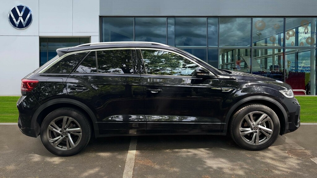 Volkswagen T-Roc T-roc 1.5 Tsi R-line Dsg LS75NDC Black #4