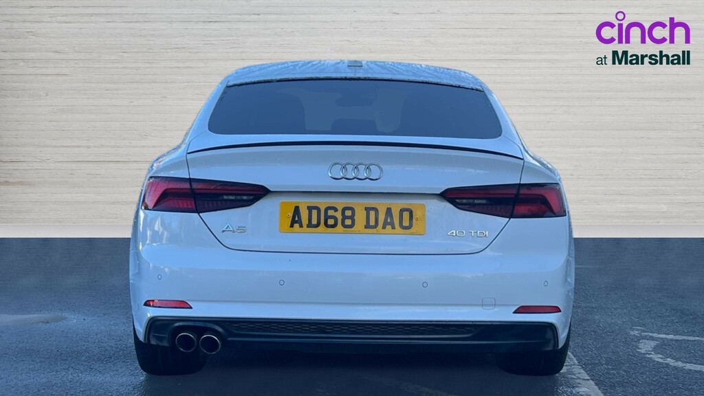 Audi A5 A5 40 Tdi Black Edition S Tronic AD68DAO White #4