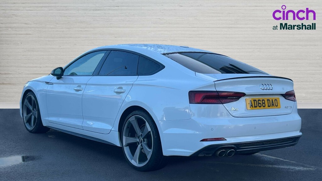 Audi A5 A5 40 Tdi Black Edition S Tronic AD68DAO White #5