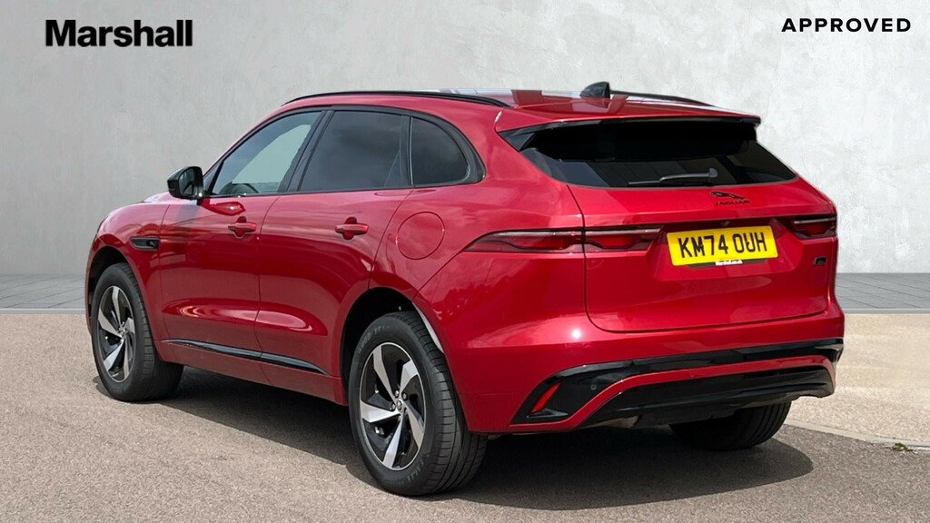 Jaguar F-Pace F-pace 2.0 P400e R-dynamic Hse Black 90Th Anniv KM74OUH Red #2