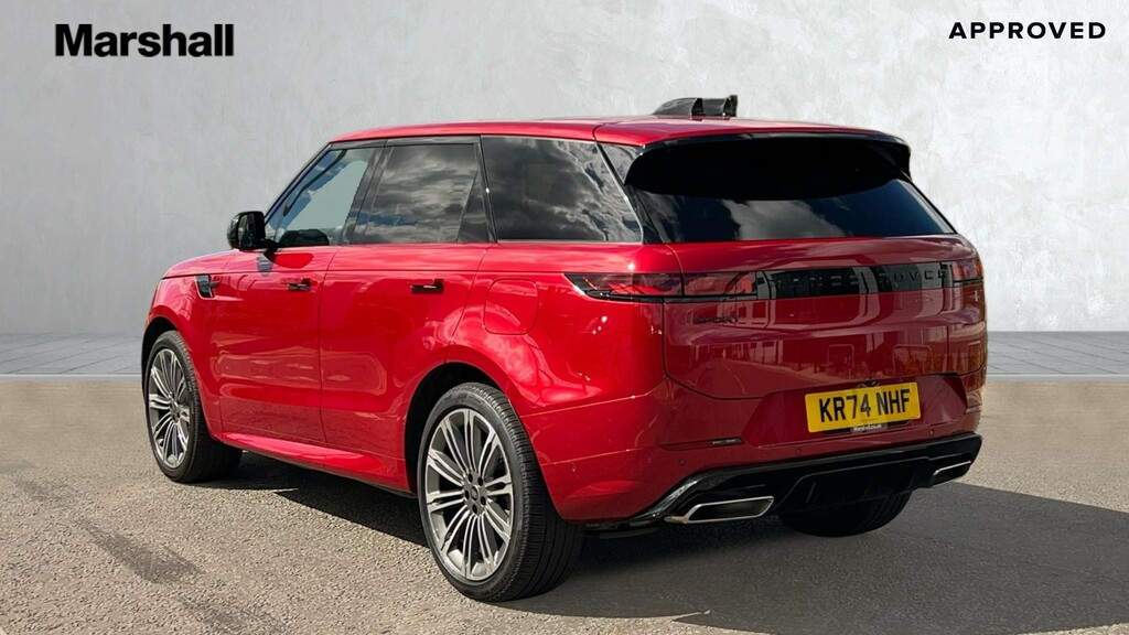 Land Rover Range Rover Sport Range Rover Sport 3.0 P460e Dynamic Se KR74NHF Red #2