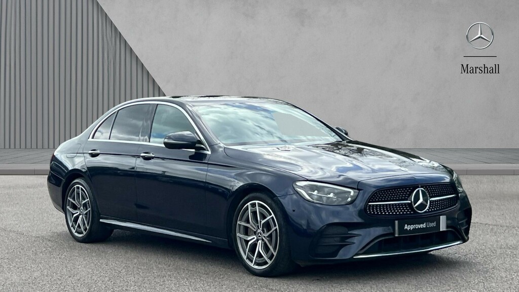 Mercedes-Benz E Class E Class E220d 200 Amg Line Premium 9G-tronic Blue