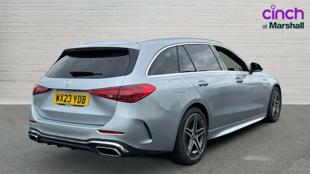 Mercedes-Benz C Class C Class C200 Amg Line 9G-tronic WX23YDB Silver #3