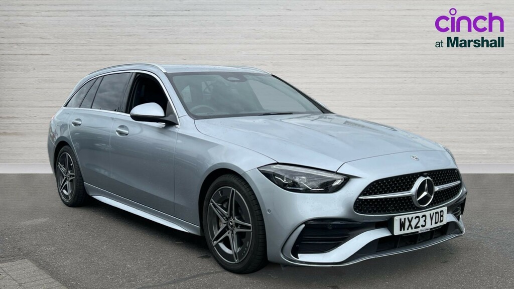 Mercedes-Benz C Class C Class C200 Amg Line 9G-tronic Silver