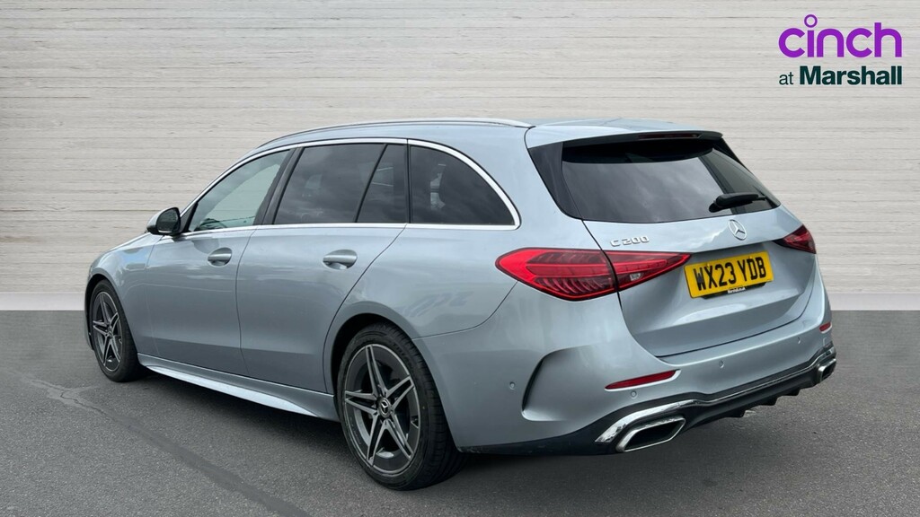 Mercedes-Benz C Class C Class C200 Amg Line 9G-tronic WX23YDB Silver #5