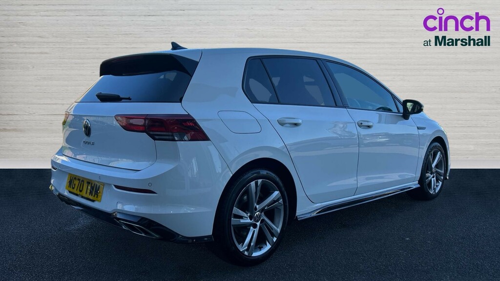 Volkswagen Golf Golf 1.5 Tsi R-line WG70TWM White #3