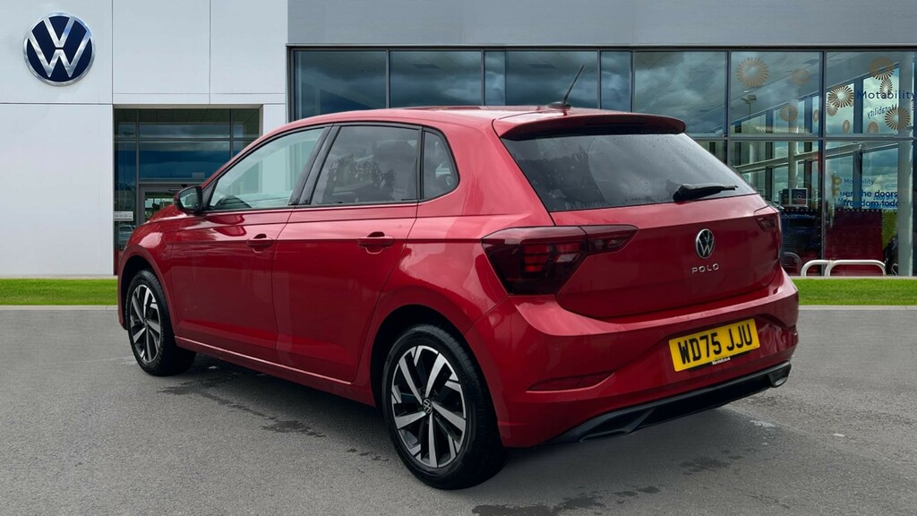 Volkswagen Polo Polo 1.0 Tsi Match Dsg WD75JJU Red #3