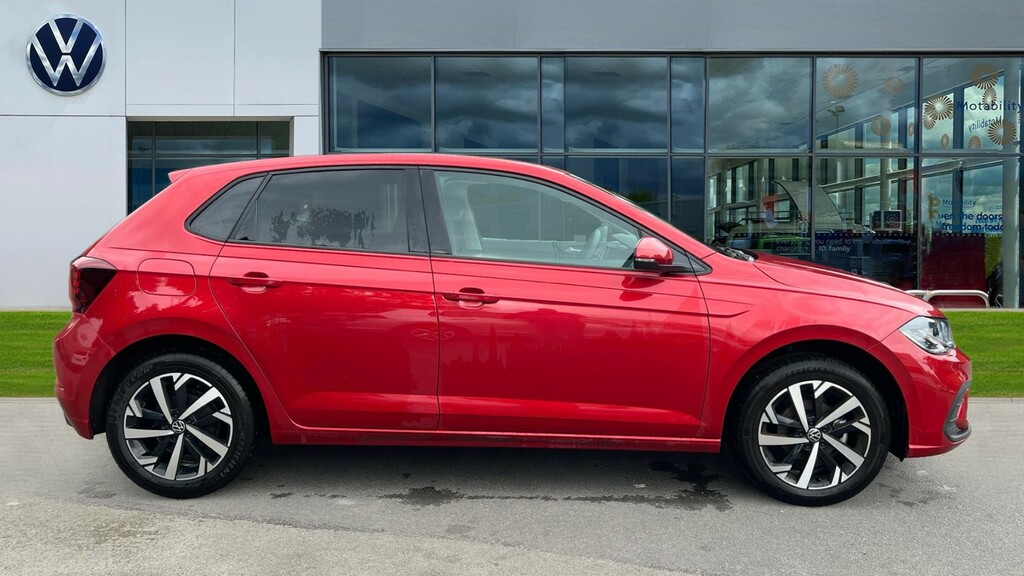 Volkswagen Polo Polo 1.0 Tsi Match Dsg WD75JJU Red #4