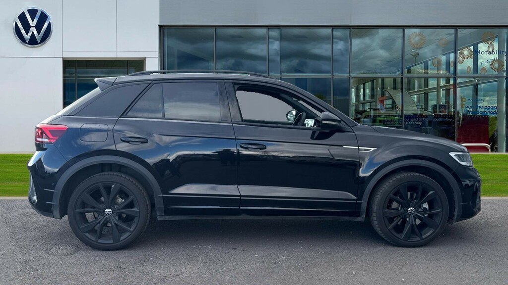 Volkswagen T-Roc T-roc 1.5 R-line Tsi 150Ps Dsg FX26ZGD Black #4