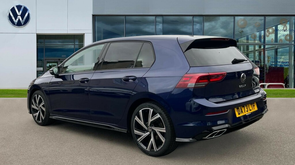 Volkswagen Golf Golf 2.0 Tdi 150 R-line Dsg DA73LTF Blue #3