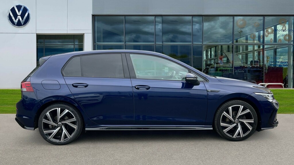 Volkswagen Golf Golf 2.0 Tdi 150 R-line Dsg DA73LTF Blue #4
