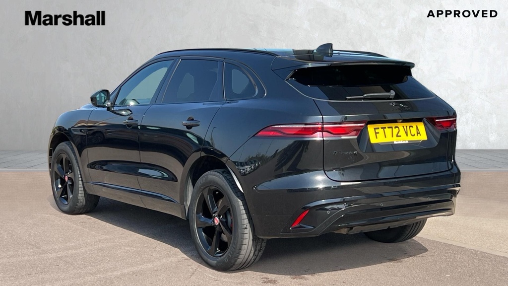 Jaguar F-Pace F-pace 2.0 D200 R-dynamic Se Awd FT72VCA Black #2