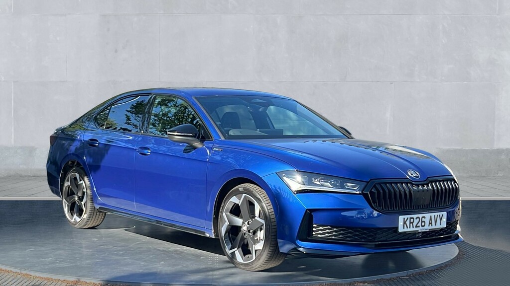 Skoda Superb Skoda Superb Hatchback 2.0 Tsi 204 Sportline D Blue
