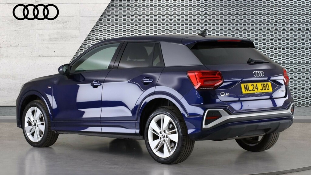 Audi Q2 Q2 35 Tfsi S Line S Tronic ML24JBO Blue #3