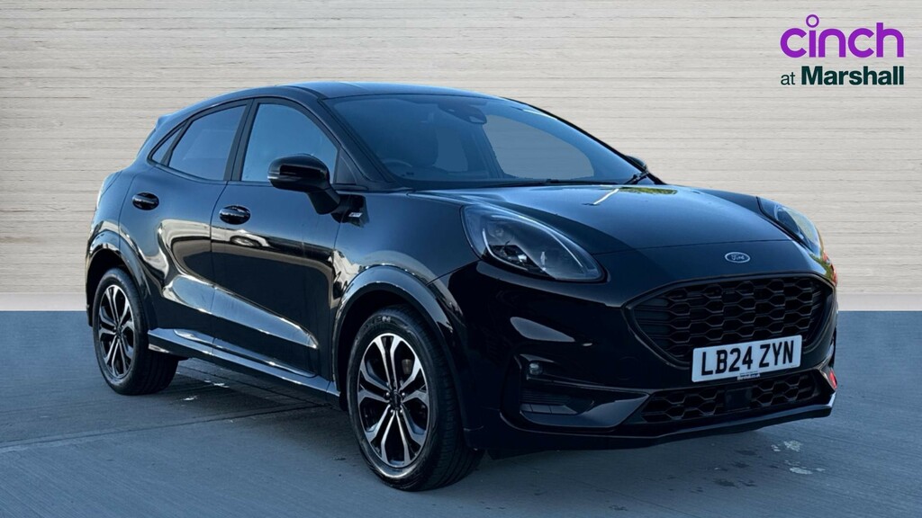 Ford Puma Puma 1.0 Ecoboost Hybrid Mhev St-line Dct Black