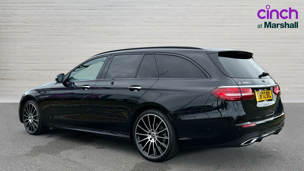 Mercedes-Benz E Class E Class E300d 4Matic Amg Line Night Ed Prem 9 KR72BXL Black #5