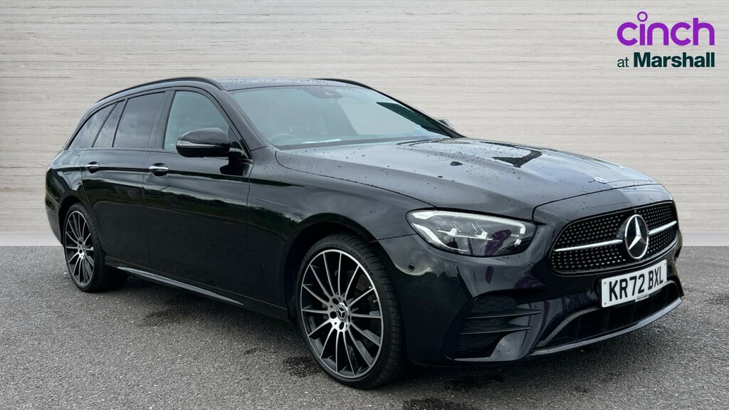 Mercedes-Benz E Class E Class E300d 4Matic Amg Line Night Ed Prem 9 Black