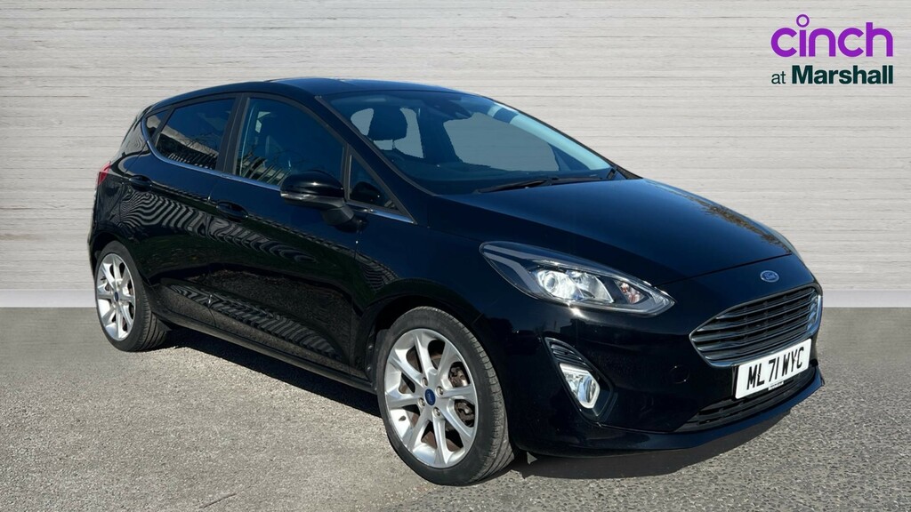 Ford Fiesta Fiesta 1.0 Ecoboost Hybrid Mhev 125 Titanium X Black