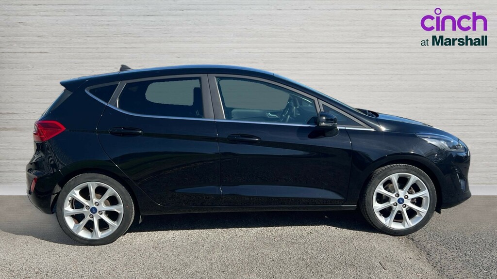 Ford Fiesta Fiesta 1.0 Ecoboost Hybrid Mhev 125 Titanium X ML71WYC Black #2