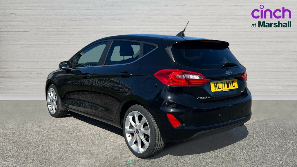 Ford Fiesta Fiesta 1.0 Ecoboost Hybrid Mhev 125 Titanium X ML71WYC Black #5