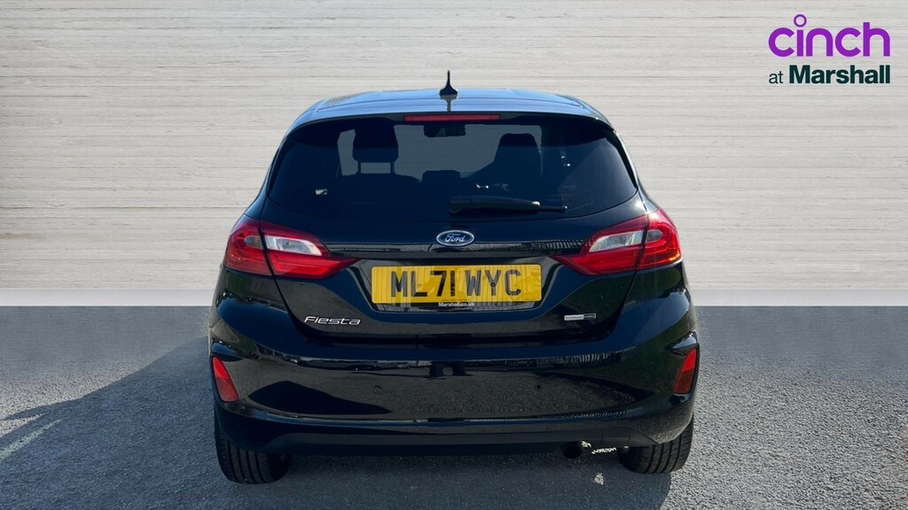 Ford Fiesta Fiesta 1.0 Ecoboost Hybrid Mhev 125 Titanium X ML71WYC Black #4