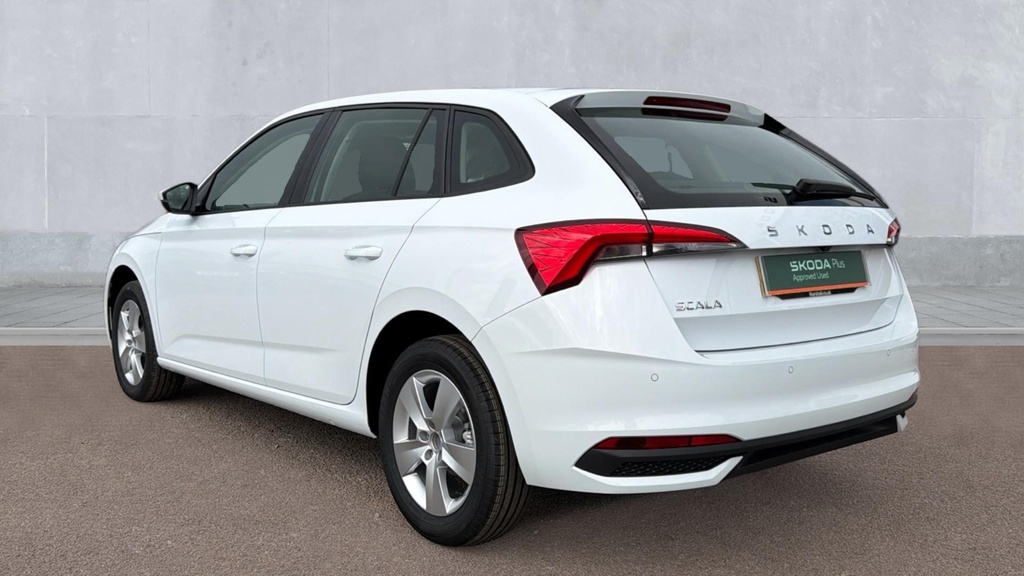 Skoda Scala Skoda Scala Hatchback 1.0 Tsi 116 Se Edition EK26PXY White #3