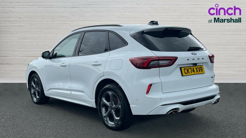 Ford Kuga Kuga 2.5 Fhev St-line Cvt CK74XVR White #5