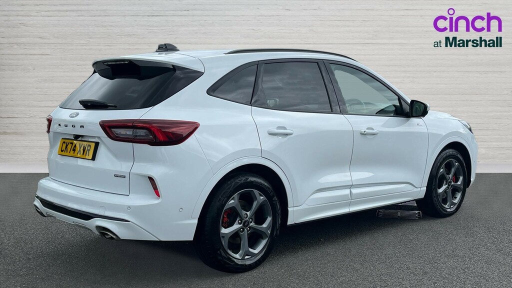 Ford Kuga Kuga 2.5 Fhev St-line Cvt CK74XVR White #3
