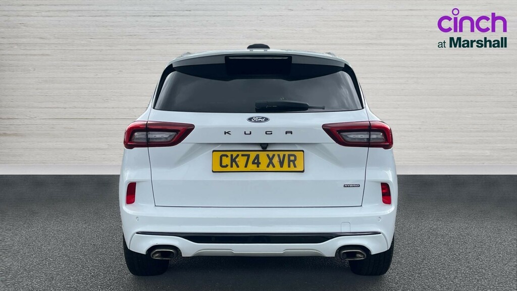 Ford Kuga Kuga 2.5 Fhev St-line Cvt CK74XVR White #4