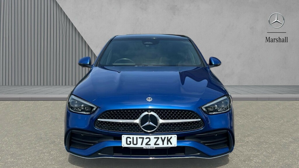 Mercedes-Benz C Class C Class C300 Amg Line Premium Plus 9G-tronic GU72ZYK Blue #6