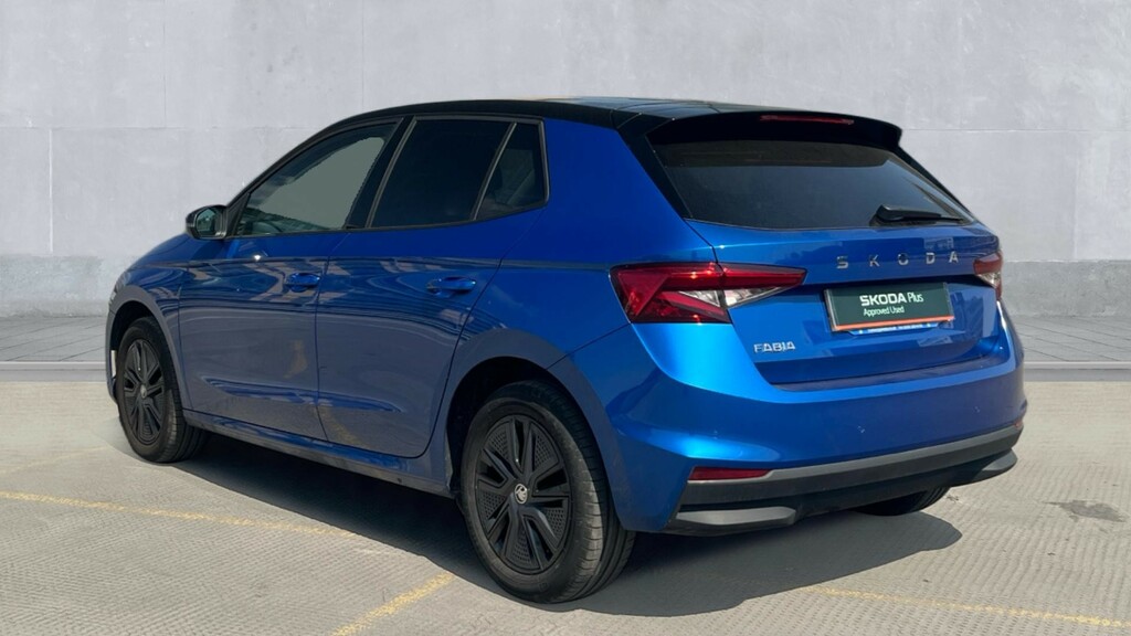 Skoda Fabia Fabia 1.0 Tsi 116 Colour Edition Dsg EF74NRO Blue #3
