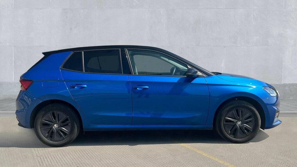 Skoda Fabia Fabia 1.0 Tsi 116 Colour Edition Dsg EF74NRO Blue #4