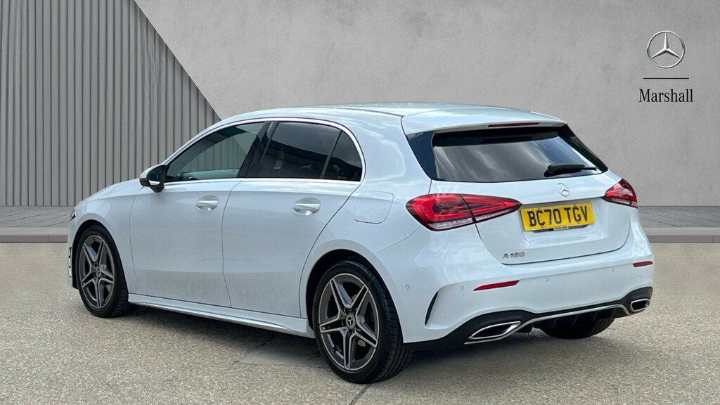 Mercedes-Benz A Class A Class A180 Amg Line Executive BC70TGV White #2