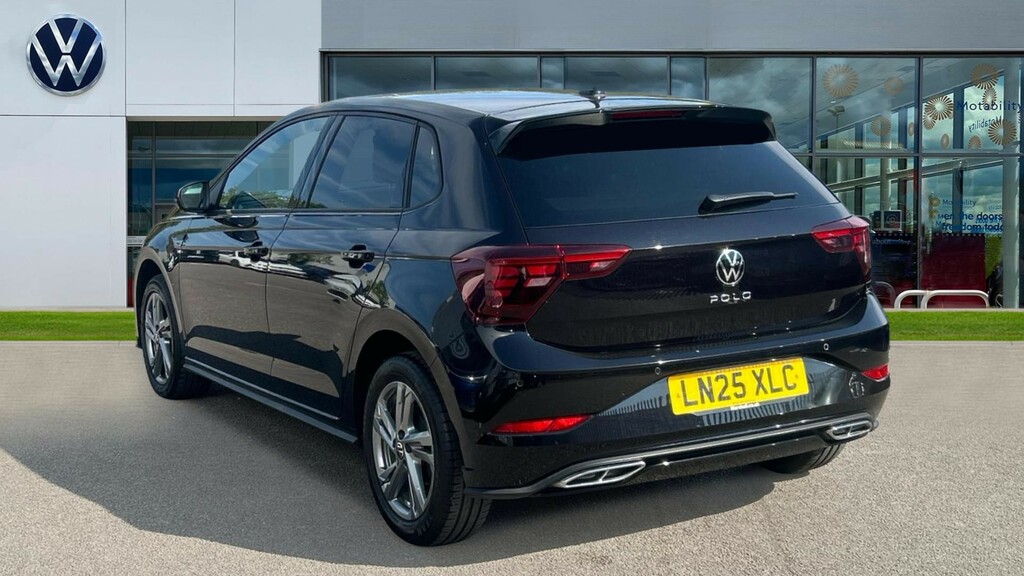 Volkswagen Polo Polo 1.0 Tsi R-line Dsg LN25XLC Black #3