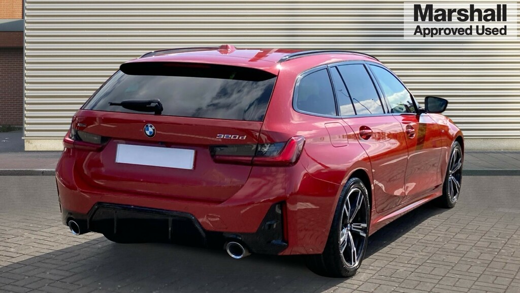 BMW 3 Series 3 Series 320D Xdrive Mht M Sport Step OX72LGN Red #3