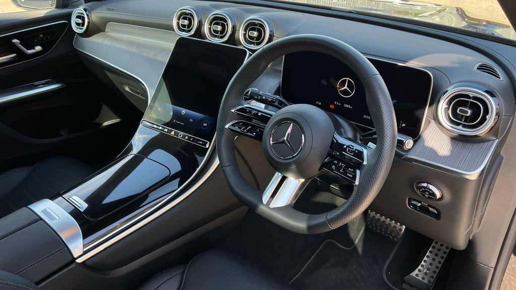 Mercedes-Benz GLC Class Glc 300E 4Matic Amg Line Prem Pan 9G-tronic KM75WDK Black #3