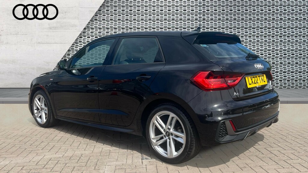 Audi A1 A1 30 Tfsi 110 S Line S Tronic LX22TVZ Black #3