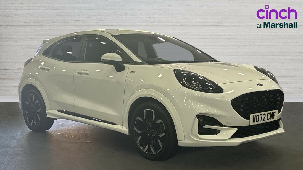 Ford Puma Puma 1.0 Ecoboost Hybrid Mhev 155 St-line X White