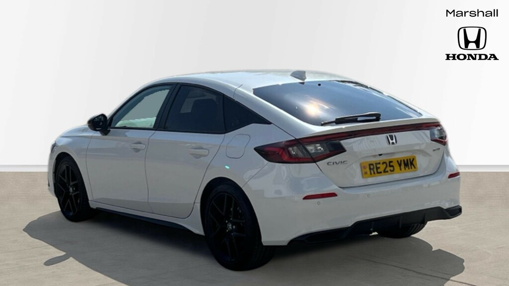 Honda Civic Civic 2.0 Ehev Sport Cvt White #3