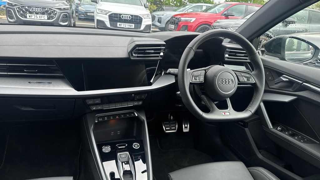 Audi A3 A3 1.5 Tfsi 150 S Line S Tronic WG75OKT Black #2