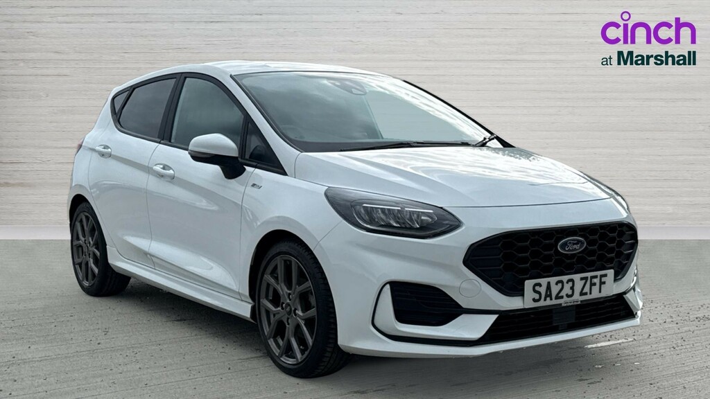 Ford Fiesta Fiesta 1.0 Ecoboost Hybrid Mhev 125 St-line White