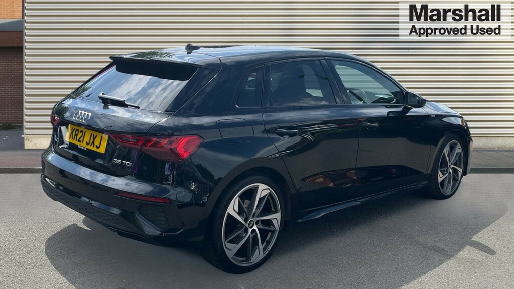 Audi A3 A3 35 Tdi Edition 1 S Tronic KR21JXJ Black #3