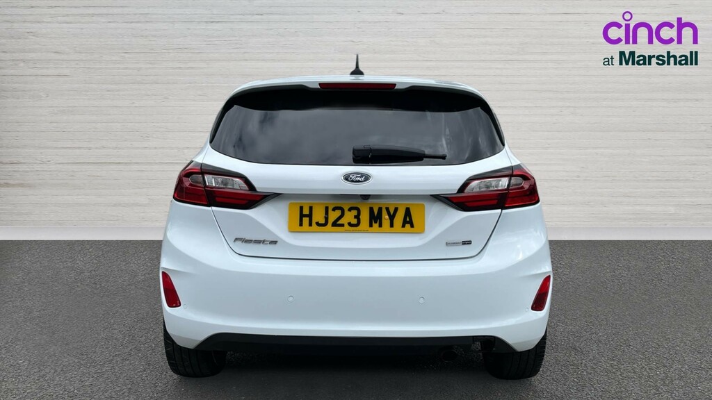 Ford Fiesta Fiesta 1.0 Ecoboost Titanium X HJ23MYA White #4
