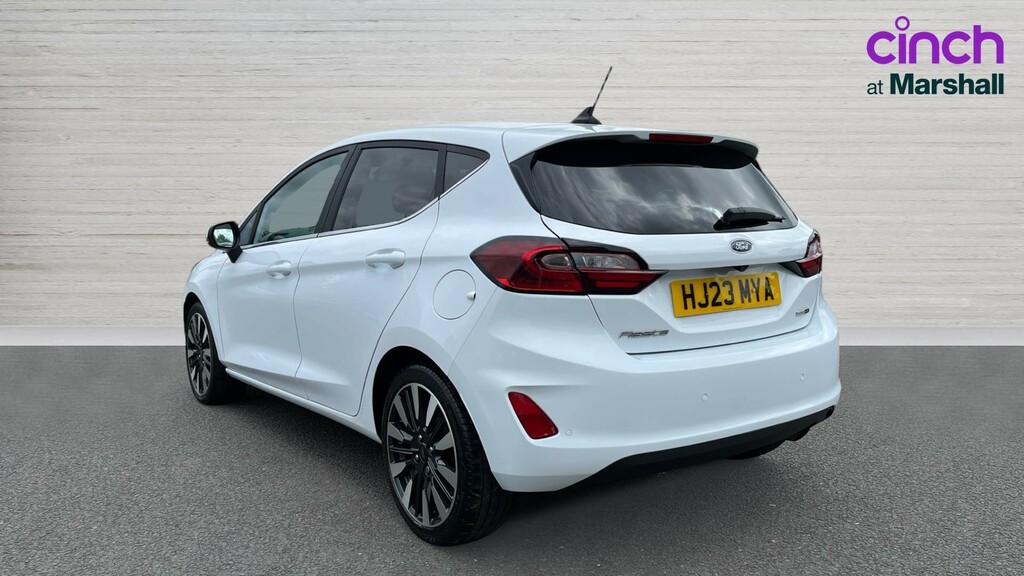 Ford Fiesta Fiesta 1.0 Ecoboost Titanium X HJ23MYA White #5