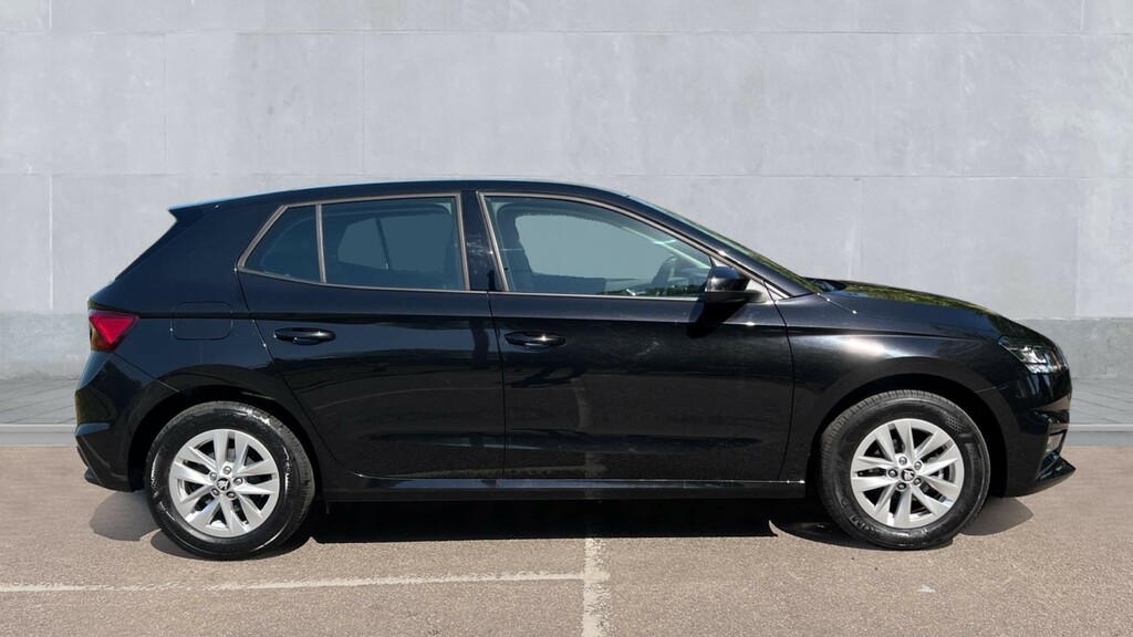 Skoda Fabia Fabia 1.0 Tsi Se Edition GL25HYX Black #4