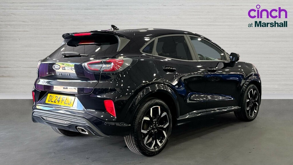 Ford Puma Puma 1.0 Ecoboost Hybrid Mhev St-line X Dct DL24FLJ Black #3